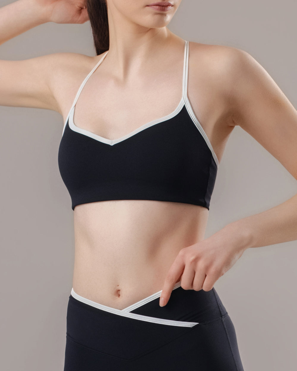 Arc Flared Leggings - Black