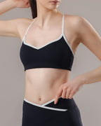 Arc Flared Leggings - Black