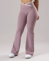 Arc Flared Leggings - Lavender