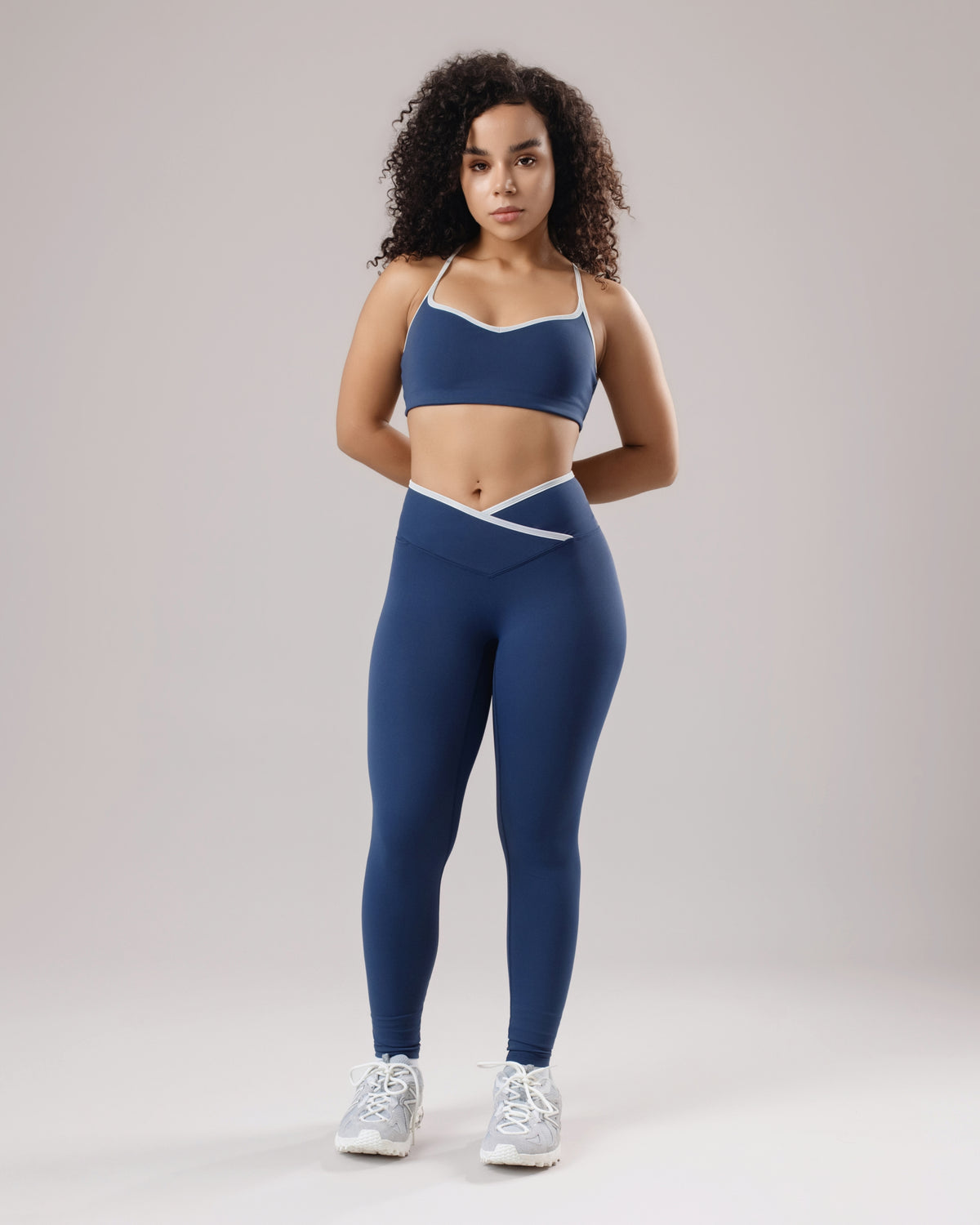 Arc Leggings - Navy