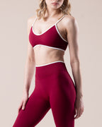 Aura Leggings - Burgundy