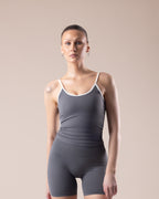 Aura Scoop Tank - Graphite