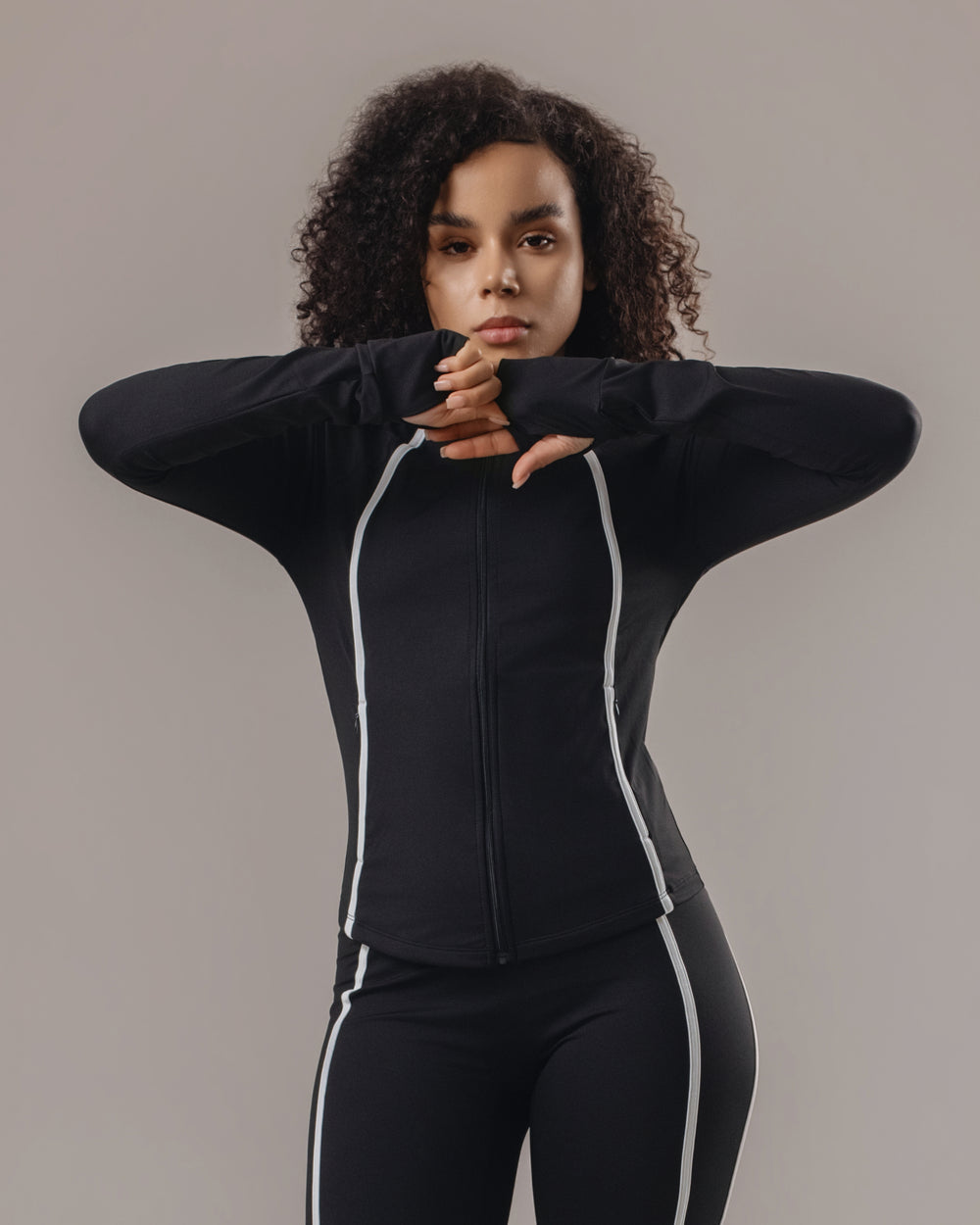 Velocity Zip Jacket - Black