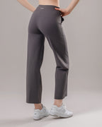 Drawstring Yoga Pants - Graphite