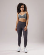 High-Waist Pocket Leggings - Charcoal