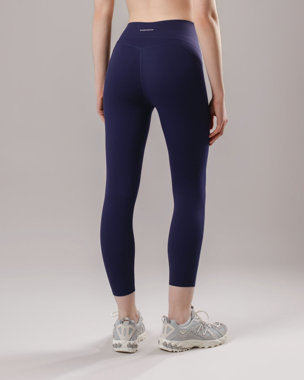 High-Waist Pocket Leggings - Midnight Blue