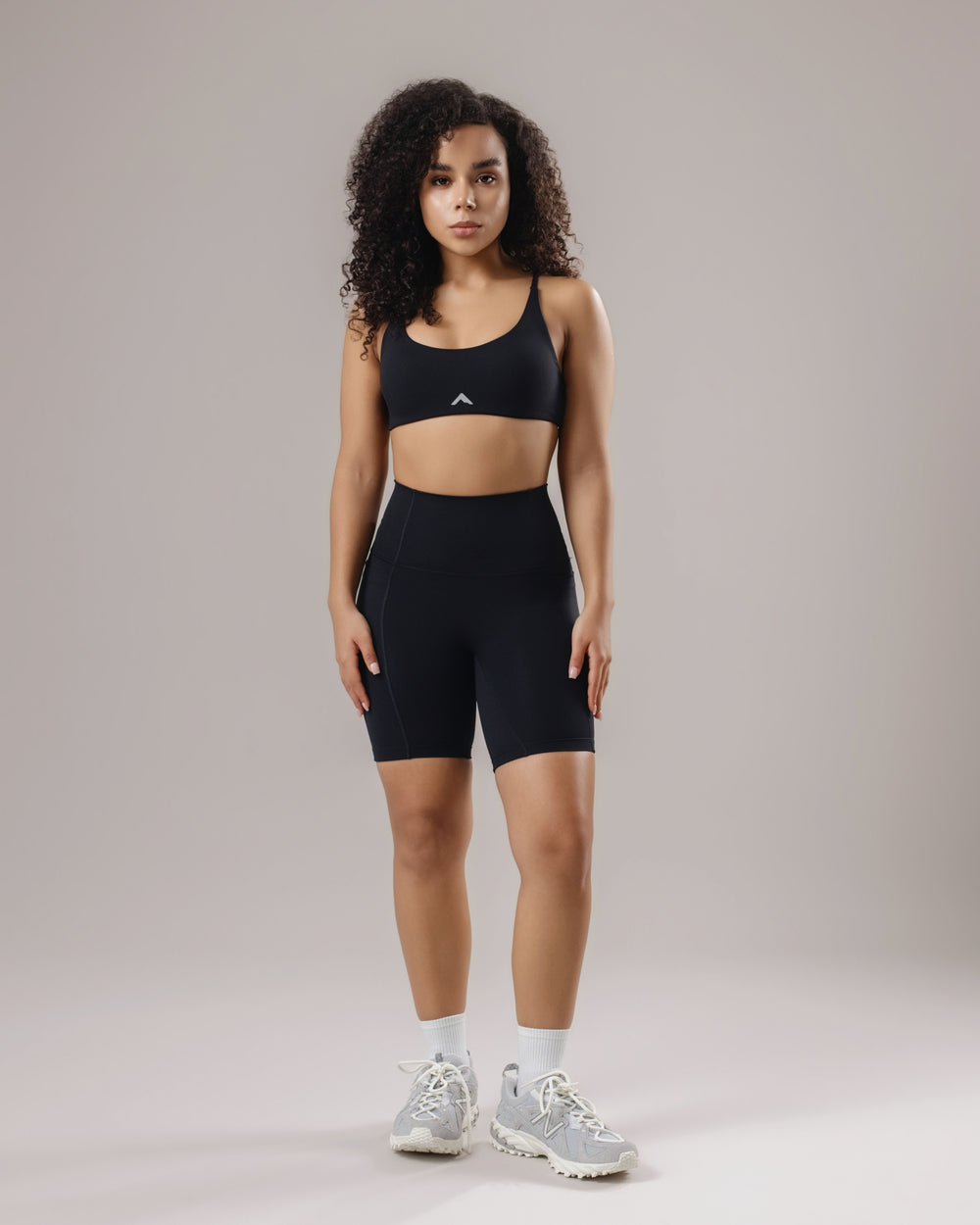 Pocket Biker Shorts - Black