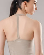 Soft Lounge Halter Tank Top - Oat