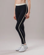 Stripe Leggings - Black