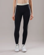 Stripe Leggings - Black