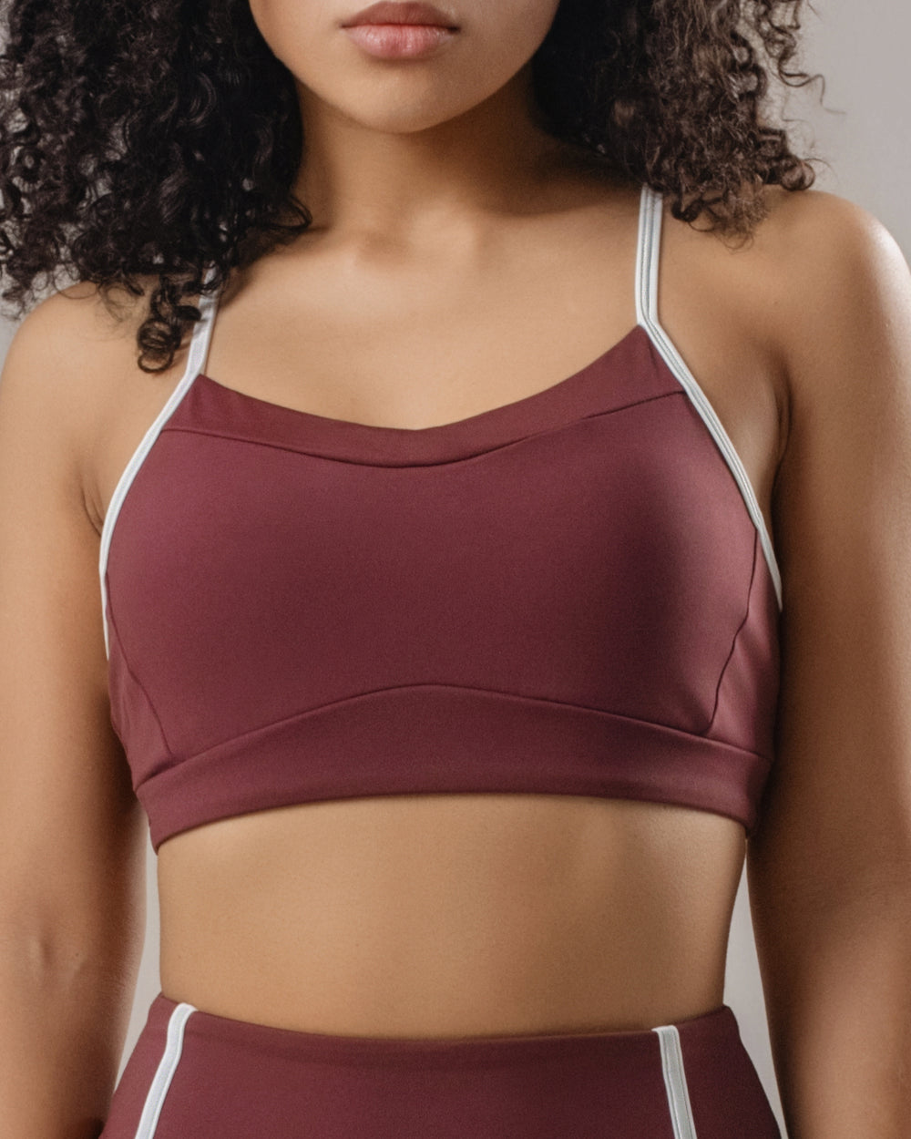 Velocity Bra - Burgundy