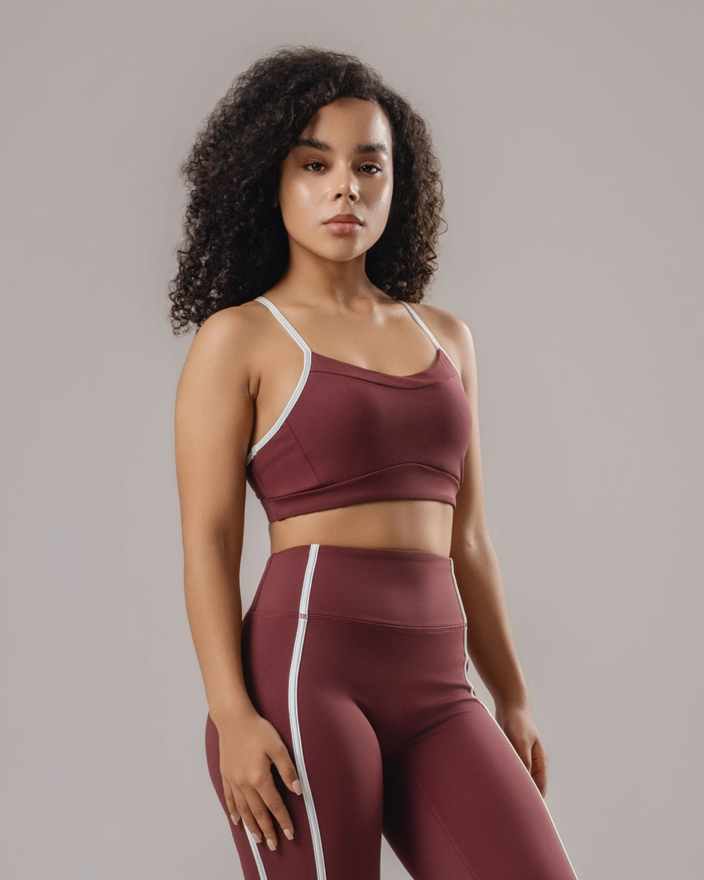 Velocity Bra - Burgundy