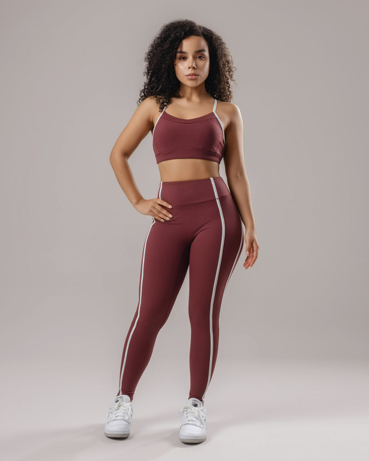 Velocity Bra - Burgundy