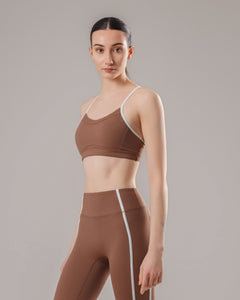 Velocity Bra - Coffee