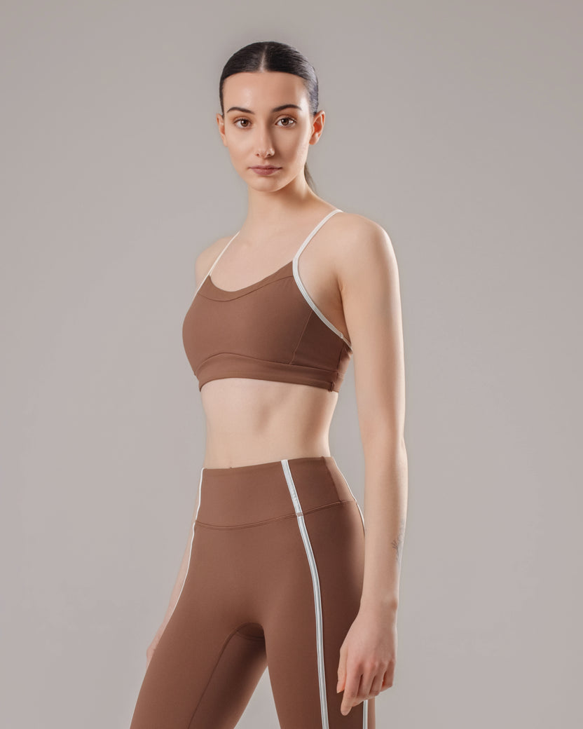 Velocity Bra - Coffee
