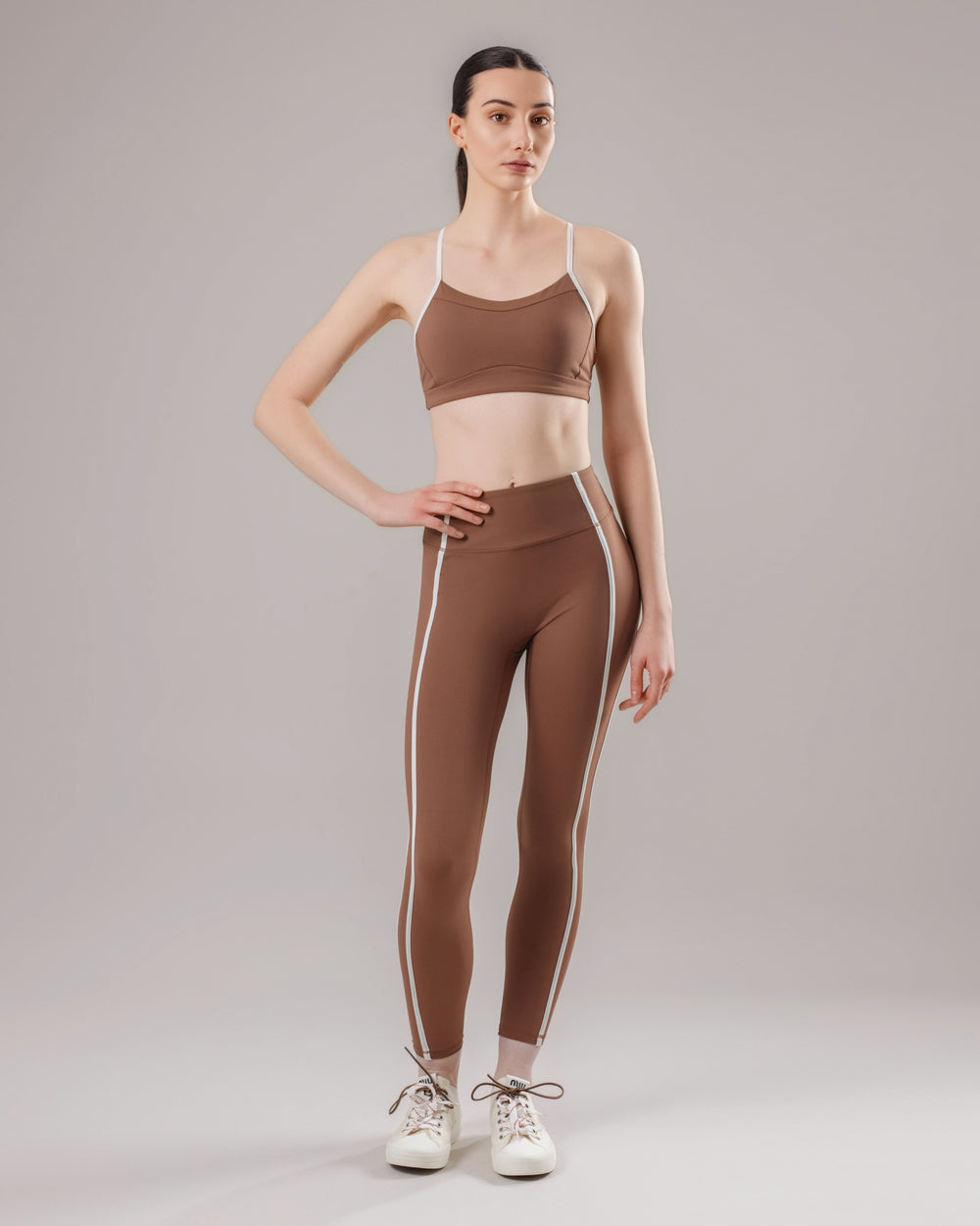 Velocity Bra - Coffee