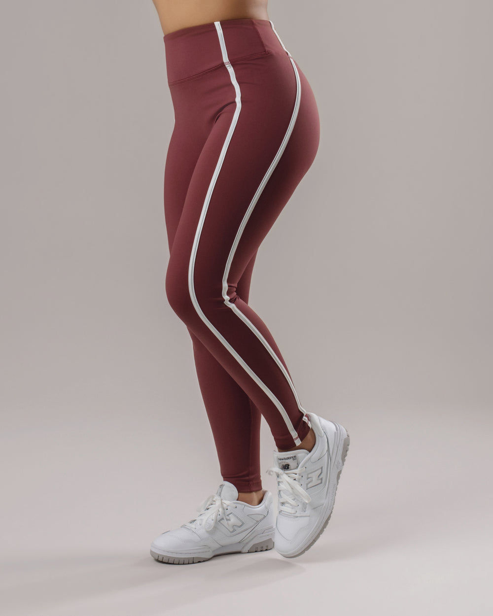 Velocity Leggings - Burgundy