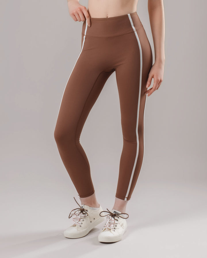 Velocity Leggings - Coffee