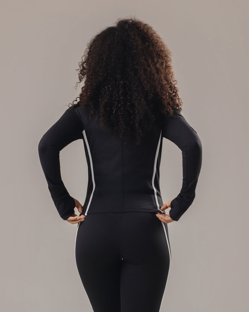 Velocity Zip Jacket - Black
