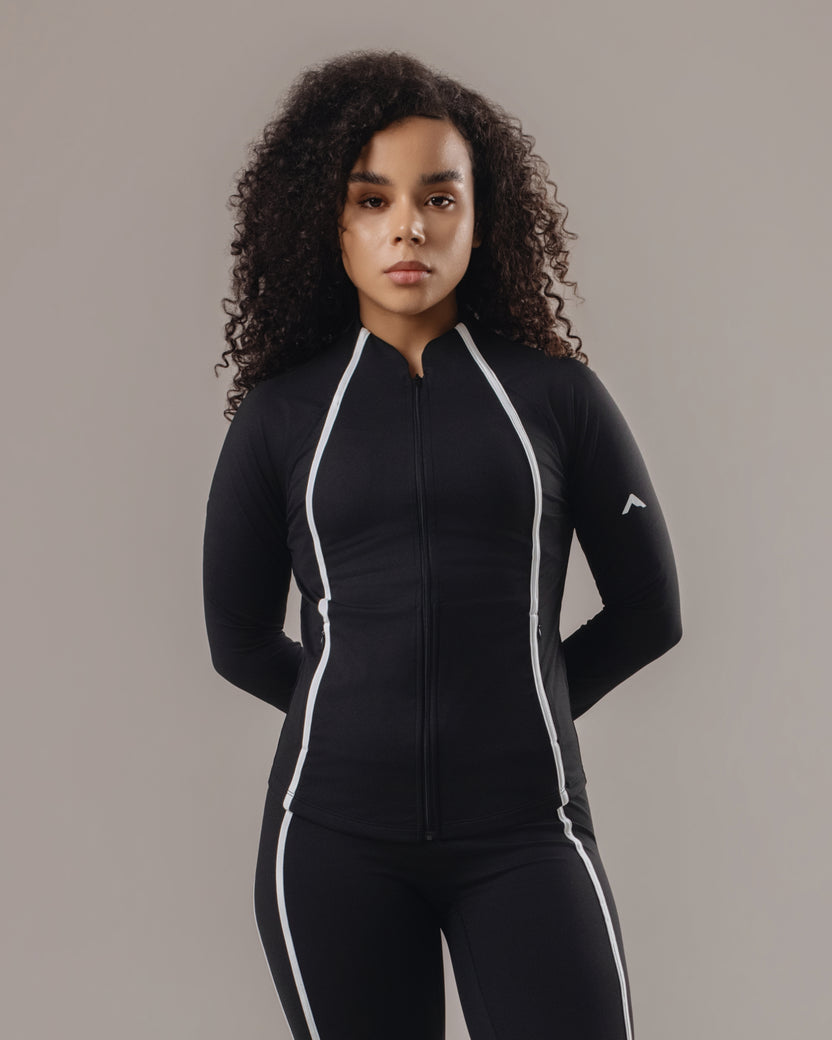 Velocity Zip Jacket - Black