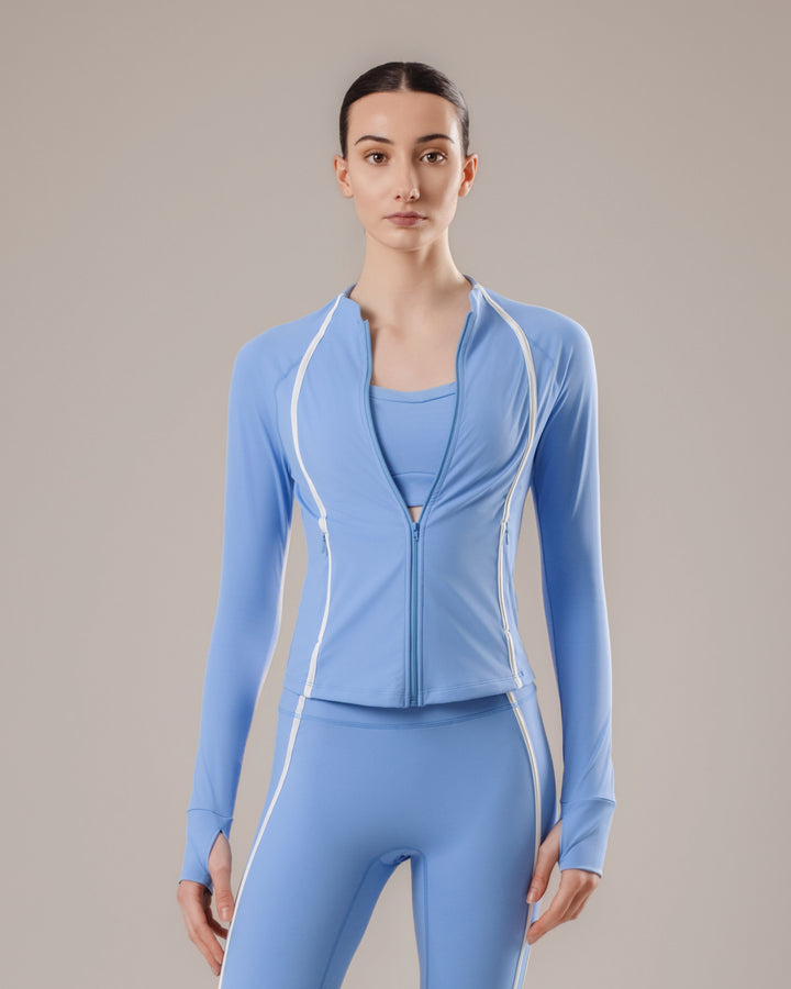 Velocity Zip Jacket - Blue