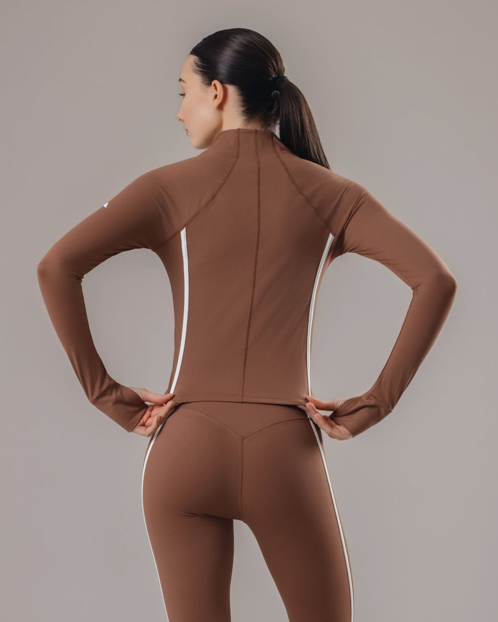 Velocity Zip Jacket - Coffee