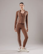 Velocity Zip Jacket - Coffee