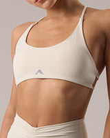 Velora Crossback Bra - Oat