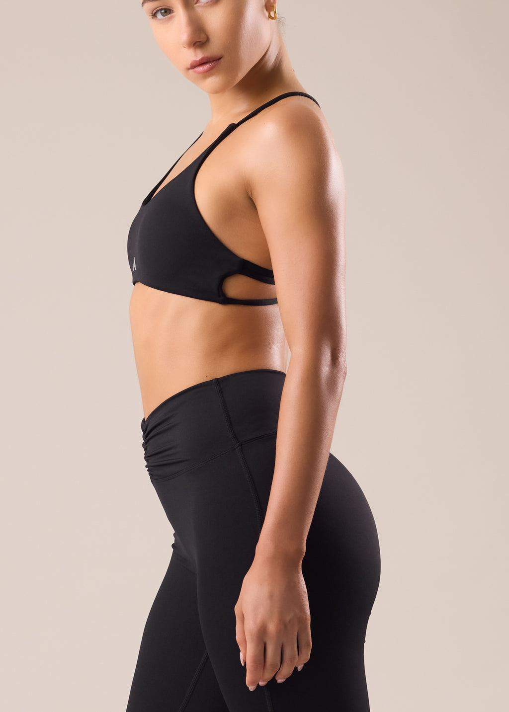 Velora Crossback Bra - Black