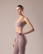 Velora Crossback Bra - Taupe