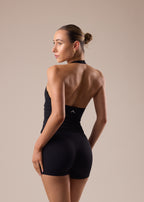 Velora Halter Top - Black