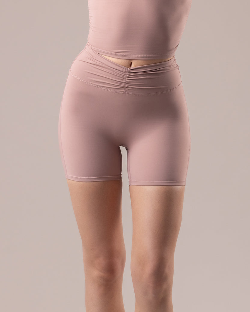Velora Shorts - Taupe