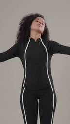Velocity Zip Jacket - Black