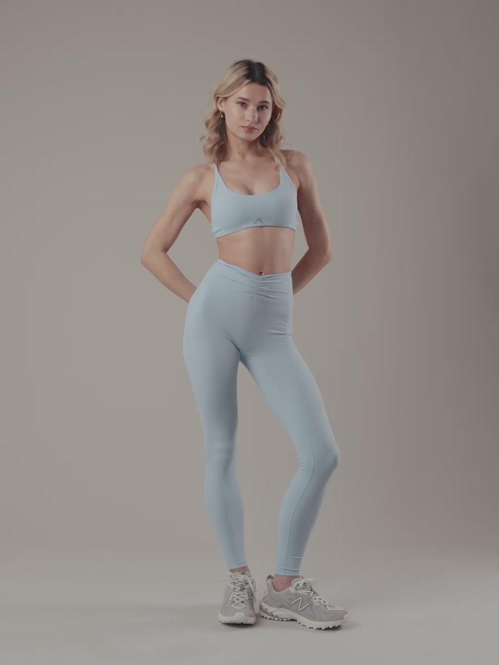 Velora Crossback Bra - Sky