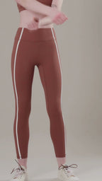 Velocity Leggings - Coffee