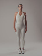 Velora Halter Top - Oat