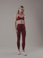 Aura Leggings - Burgundy