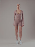 Velora Shorts - Taupe