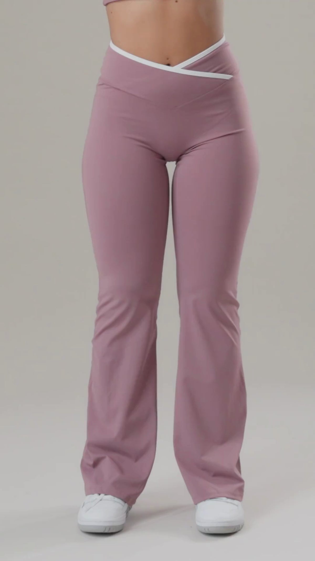Arc Flared Leggings - Lavender