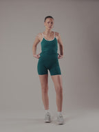 Aura Scoop Tank - Teal